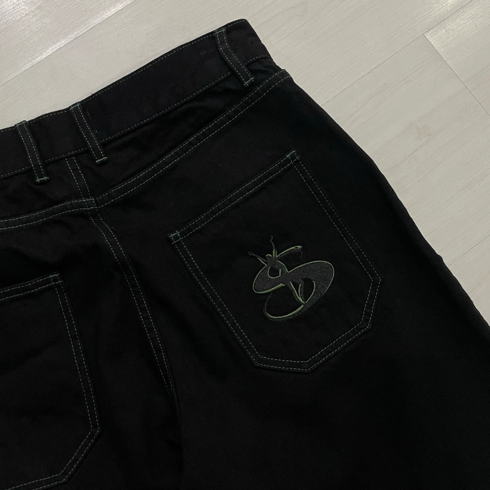 Pantalón Yardsale Phantasy Denim Jeans (Black/Geeen)